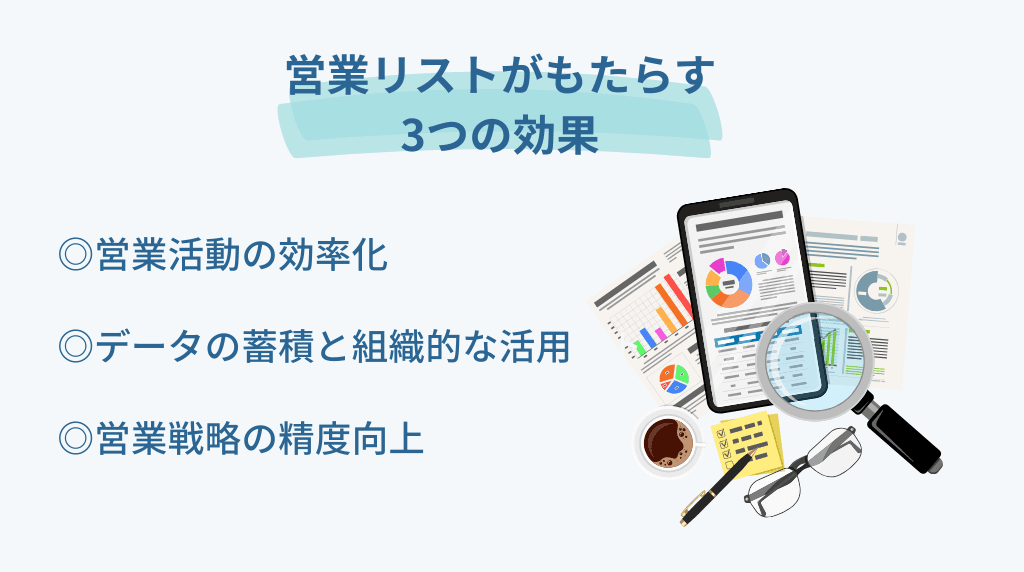 営業リストの作成方法と成果を出すための運用術