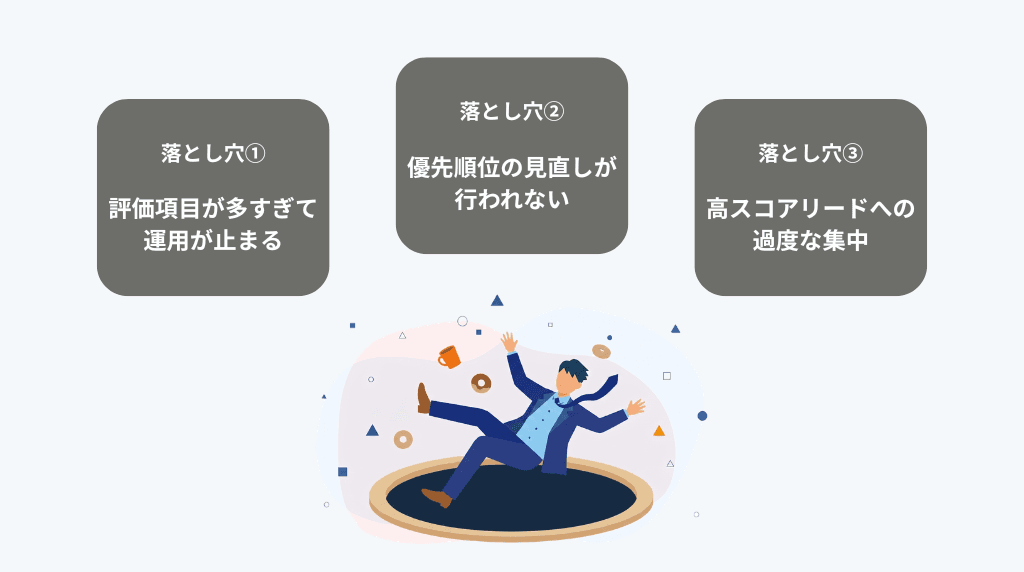 優先順位付けで陥りがちな3つの落とし穴